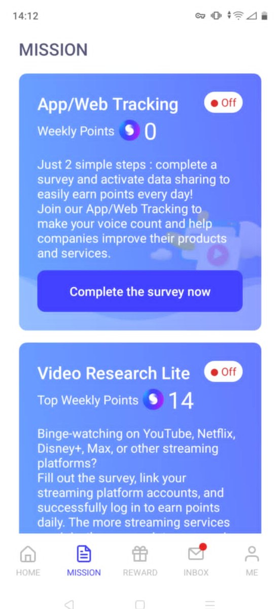 ShareParty rewards centre